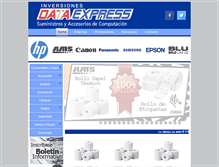 Tablet Screenshot of dataexpress.net